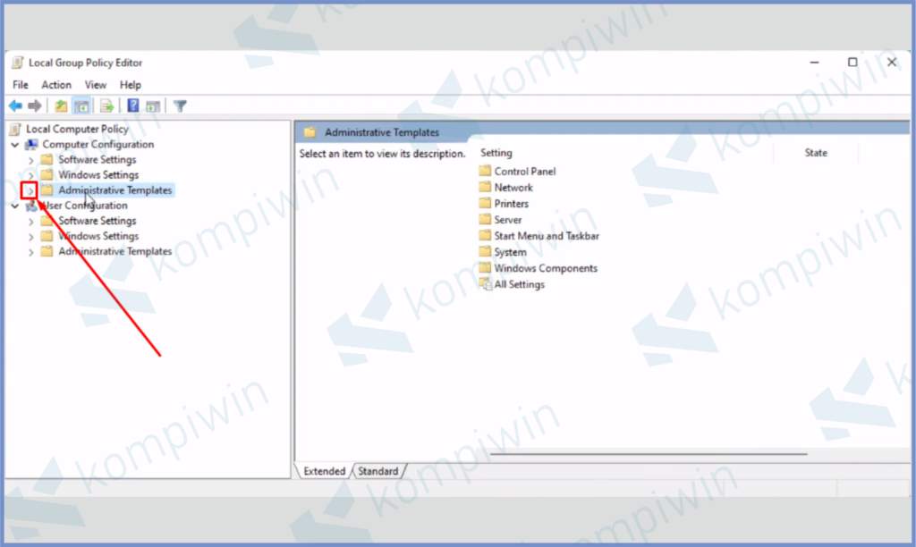 11 Administrative Template - Cara Memperbaiki Antimalware Service Executable High