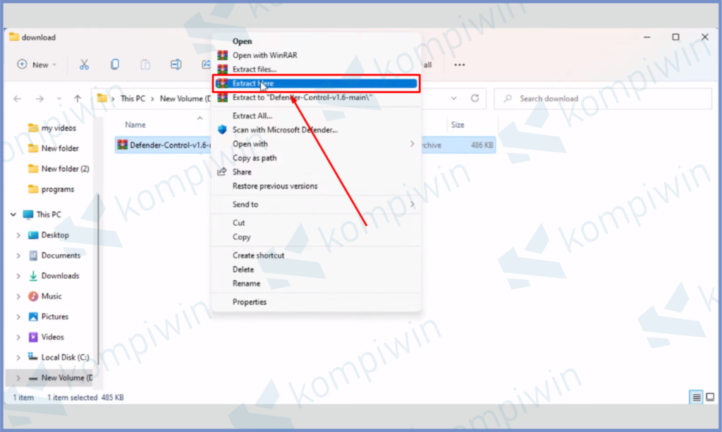 16 Ekstrak File Download - Cara Memperbaiki Antimalware Service Executable High